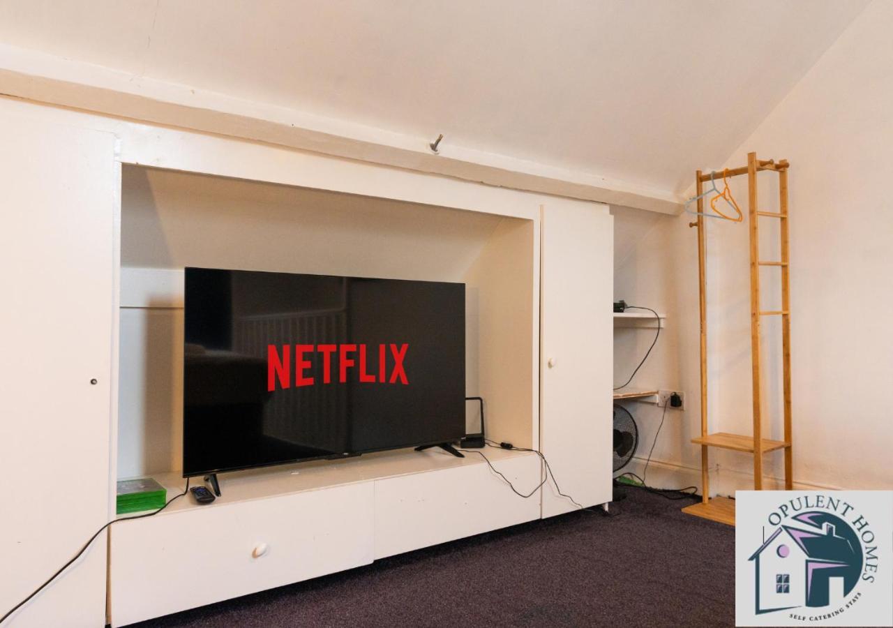 Contractors Pad - 4 Bed Town House - Cent Reading - Free Parking Villa Eksteriør bilde